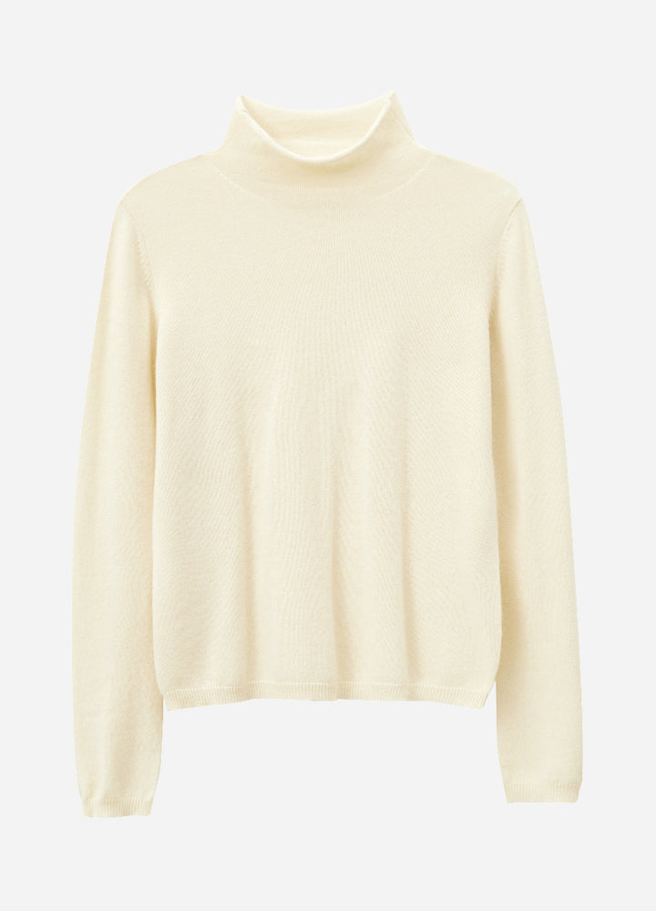 Cashmere Dulwich Funnel-Neck Jumper