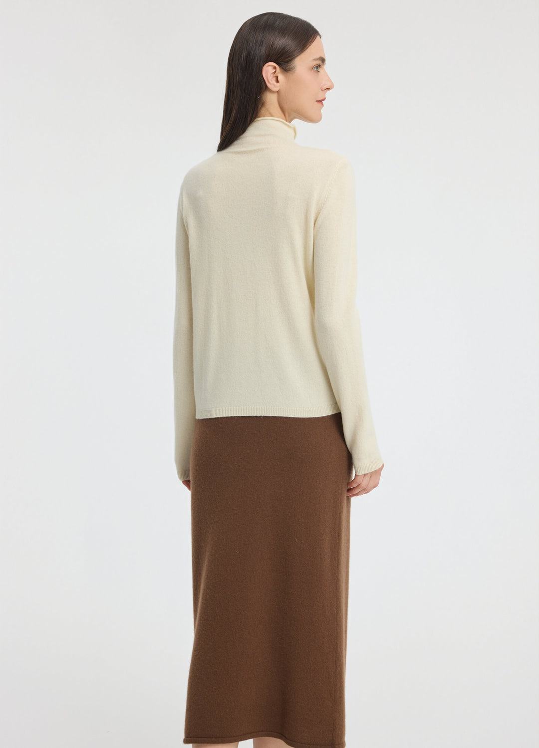 Cashmere Dulwich Funnel-Neck Jumper