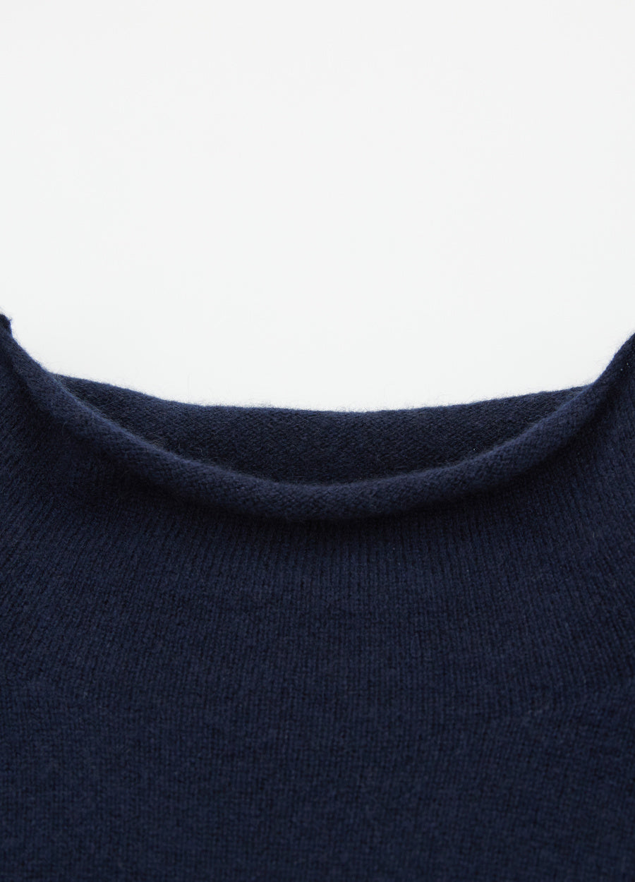 Cashmere Dulwich Funnel-Neck Jumper