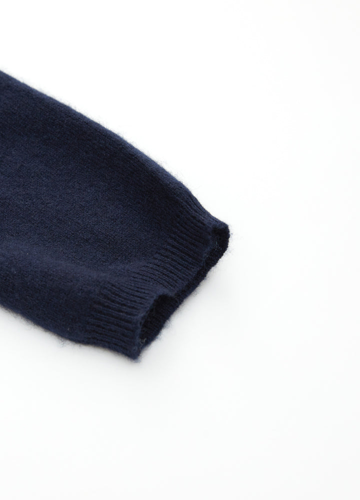 Cashmere Dulwich Funnel-Neck Jumper