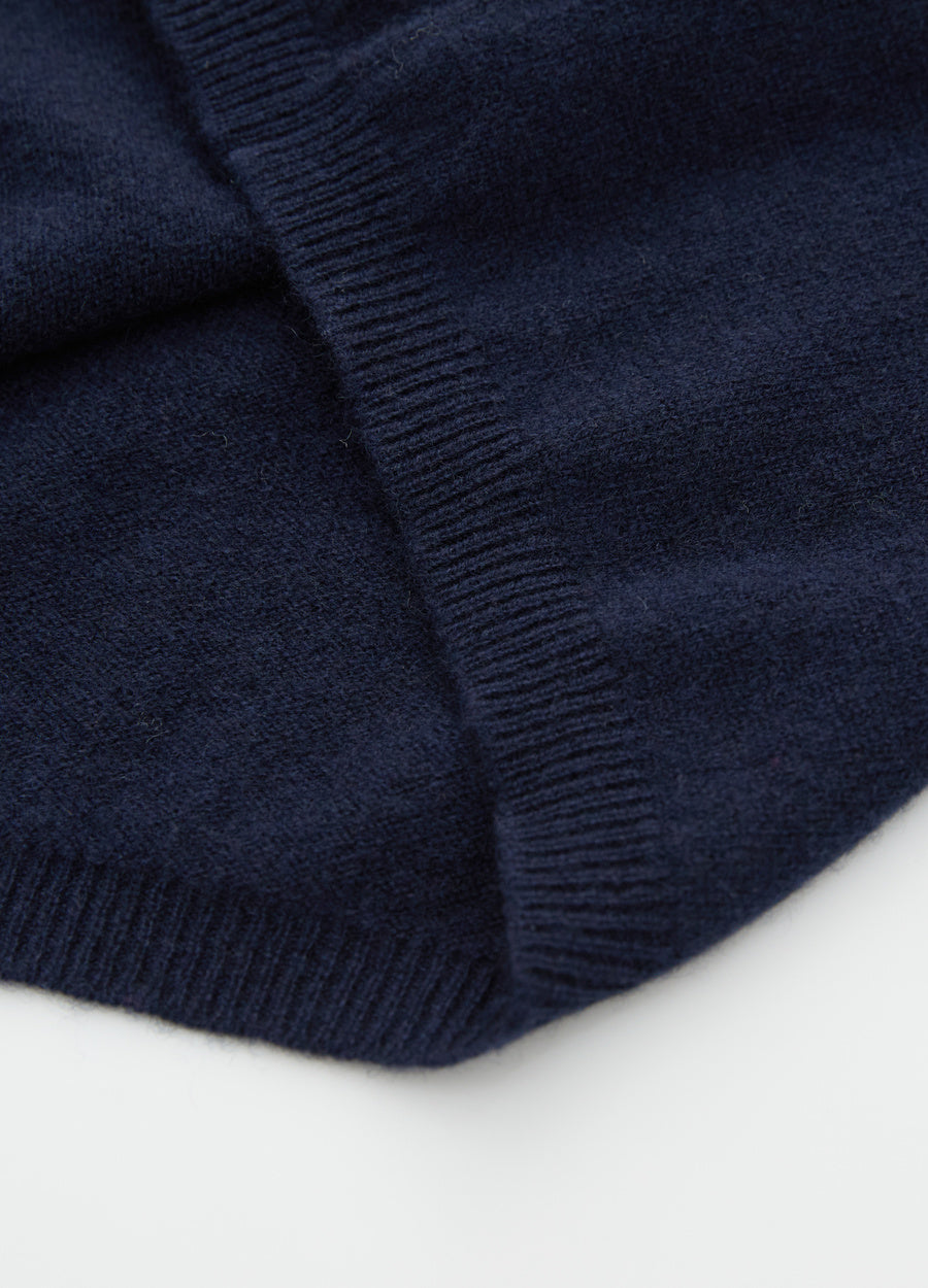 Cashmere Dulwich Funnel-Neck Jumper