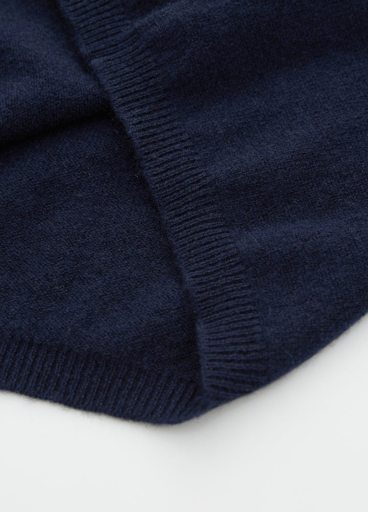 Cashmere Dulwich Funnel-Neck Jumper