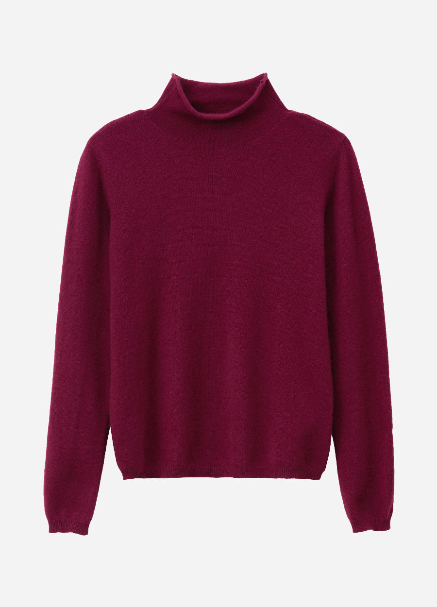 Cashmere Dulwich Funnel-Neck Jumper