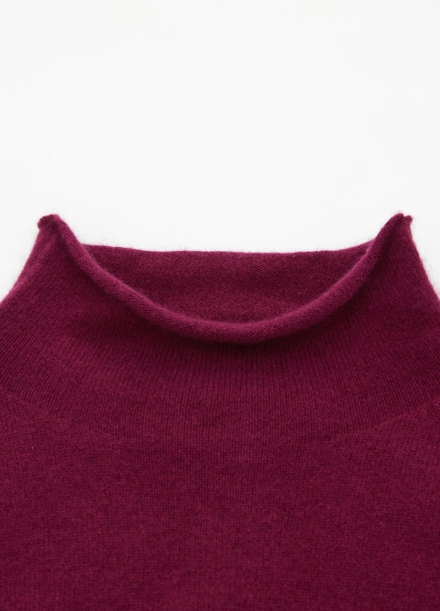 Cashmere Dulwich Funnel-Neck Jumper