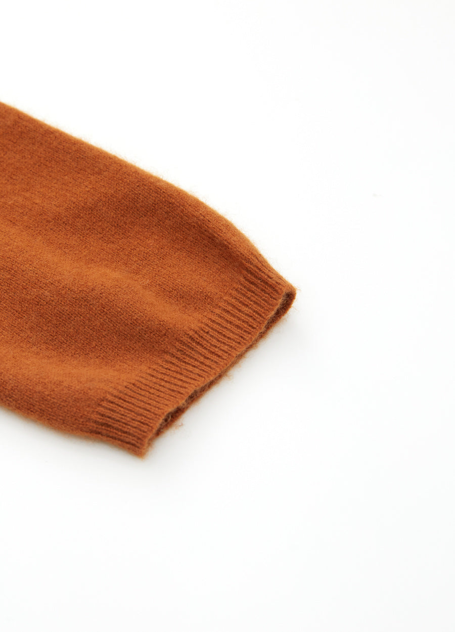 Cashmere Dulwich Funnel-Neck Jumper