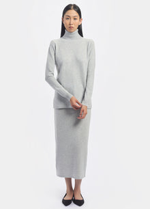 Cashmere Roll Neck Tunic