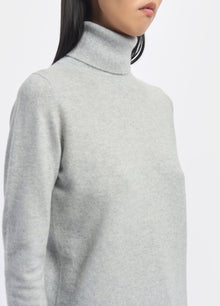 Cashmere Roll Neck Tunic