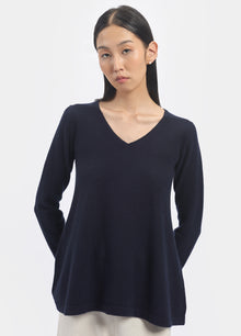 Cashmere V-Neck Tunic