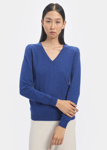 Cashmere V Neck Top