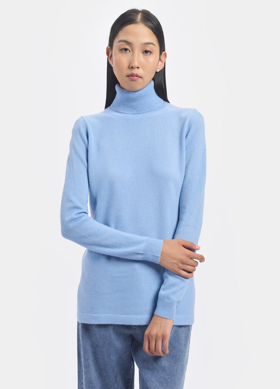 Cashmere Roll Neck Tunic