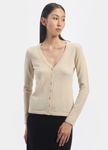 Cashmere V Neck Cardigan