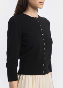 Cashmere Cropped Cardigan