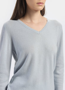Cashmere V Neck Top