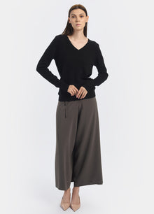 Cashmere V Neck Top