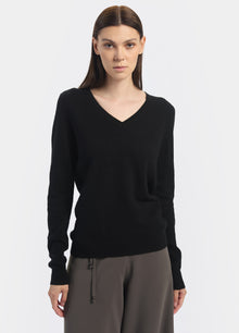 Cashmere V Neck Top