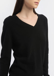 Cashmere V Neck Top