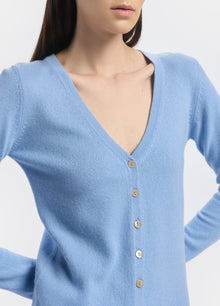 Cashmere V Neck Cardigan