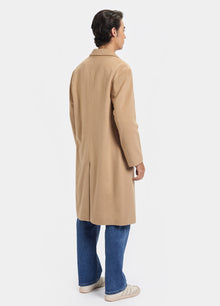 Cashmere Men's Lapel Collar Coat