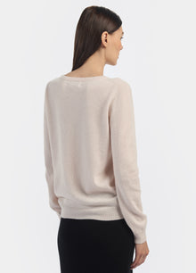 Cashmere Crew Neck Cardigan