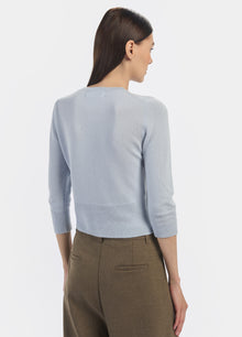 Cashmere Cropped Cardigan