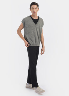 Cashmere Men's V-Neck Vest