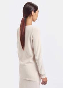 Cashmere Scoop Neck Tunic