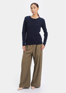Cashmere Crew Neck Top