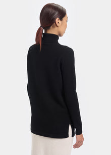 Cashmere Roll Neck Tunic
