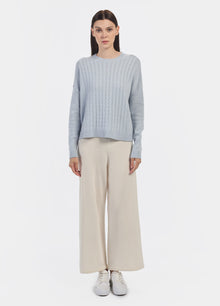 Cashmere Cable Detail Sweater