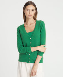 Cashmere V Neck Cardigan