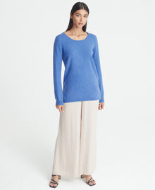 Cashmere Scoop Neck Tunic