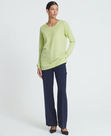 Cashmere Scoop Neck Tunic