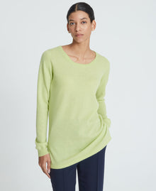 Cashmere Scoop Neck Tunic