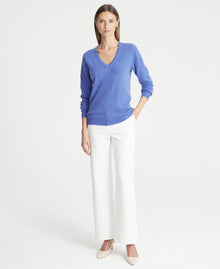 Cashmere V Neck Top