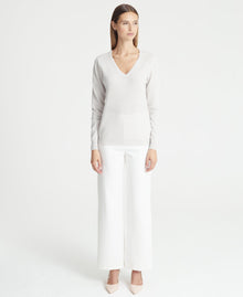 Cashmere V Neck Top