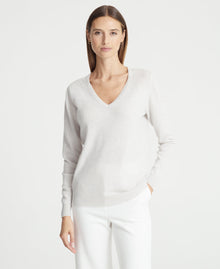 Cashmere V Neck Top