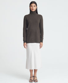 Cashmere Roll Neck Tunic
