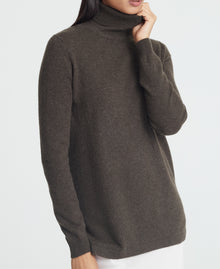 Cashmere Roll Neck Tunic