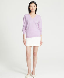 Cashmere V Neck Top