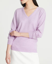 Cashmere V Neck Top