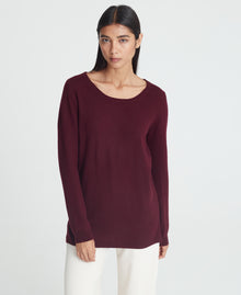 Cashmere Scoop Neck Tunic