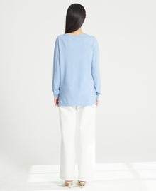 Cashmere Scoop Neck Tunic