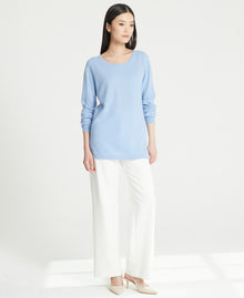 Cashmere Scoop Neck Tunic