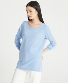 Cashmere Scoop Neck Tunic