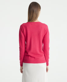 Cashmere V Neck Top