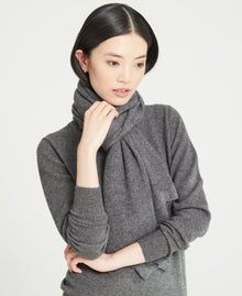 Cashmere Big Knit Scarf