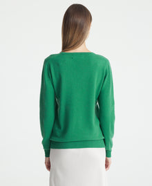 Cashmere V Neck Top