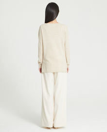 Cashmere Scoop Neck Tunic