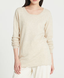 Cashmere Scoop Neck Tunic