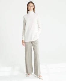 Cashmere Roll Neck Tunic